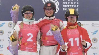 Canada's Marion Thénault caps aerials World Cup season with gold medal in Kazakhstan - cbc.ca - Finland - Usa - Australia - Canada - China - Kazakhstan