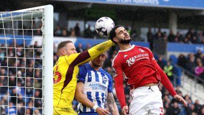 Andrew Omobamidele own goal sees Brighton take the points against Nottingham Forest