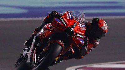 Ducati's Bagnaia begins MotoGP title defence with victory in Qatar