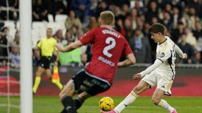 Dominant Real Madrid thrash Celta Vigo 4-0 to cement top spot
