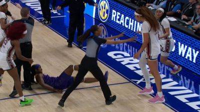 6 ejected in SEC title game after South Carolina-LSU tussle - ESPN