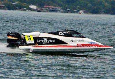 Maidstone powerboat racer Ben Jelf wins sprint bronze in opening round of F1H2O World Championship for F1 Atlantic team in Indonesia