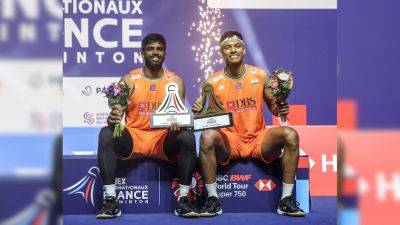 Chirag Shetty - Satwiksairaj Rankireddy And Chirag Shetty At The Forefront As Indians Chase Glory At All England - sports.ndtv.com - France - Indonesia - India - Malaysia