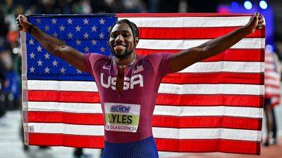 Noah Lyles - US track star Noah Lyles says representing country at Olympics is ‘bittersweet’ - foxnews.com - Scotland - Usa