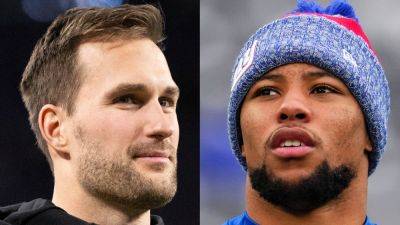 Jim Macisaac - Bay - NFL free agency frenzy: Saquon Barkley, Kirk Cousins among top players already with new team on Day 1 - foxnews.com - New York - county Eagle - state New Jersey - county Rutherford