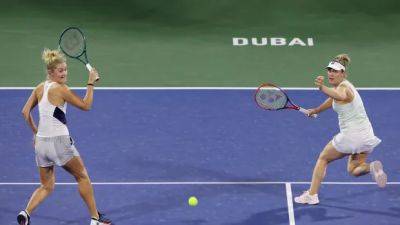Dabrowski, Routliffe upset in women's doubles at Indian Wells