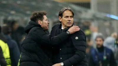 Simone Inzaghi - Diego Simeone - Inter wary of Atletico's home record ahead of Champions League clash - channelnewsasia.com - Spain