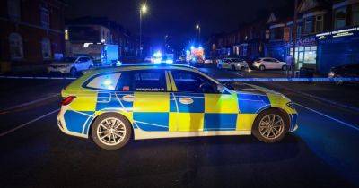 Emergency services swarm Ashton Old Road as motorcyclist taken to hospital following crash with taxi - manchestereveningnews.co.uk - county Hill - county Lane