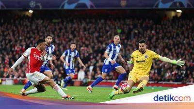Arsenal Vs Porto: The Gunners Unggul 1-0, Duel ke Extra Time