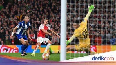 Arsenal Vs Porto: The Gunners Unggul 1-0 di Babak I, Samakan Agregat