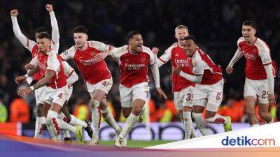 Arsenal Akhiri Kutukan 14 Tahun Gagal ke Perempatfinal Liga Champions