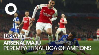 Kalahkan Porto Lewat Adu Penalti, Arsenal ke Perempatfinal Liga Champions