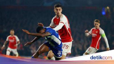 Arsenal Vs Porto: Momen Panas Kai Havertz Dorong Pelatih Lawan