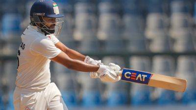 Shreyas Iyer - Ajinkya Rahane - Shreyas Iyer Stars For Mumbai After Much 'Domestic Cricket' Criticism. KKR Coach Says, "When It Mattered..." - sports.ndtv.com - New Zealand