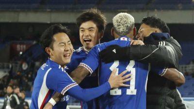 Harry Kewell - Williams - Lopes volley takes 10-man Marinos into Asian Champions League semis - channelnewsasia.com - China - Japan - South Korea - province Shandong
