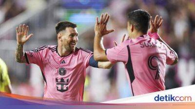 Messi-Suarez Loloskan Inter Miami ke Perempatfinal Concacaf Cup