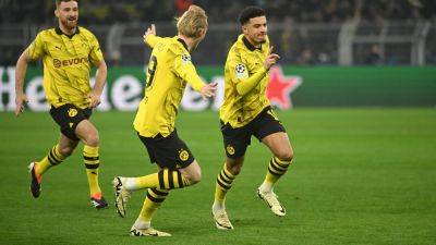 Jadon Sancho Helps Borussia Dortmund Beat PSV, Into Champions League Quarters