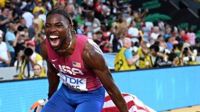 Noah Lyles, who is going for 4 Olympic golds, has one 'dream goal' for Paris