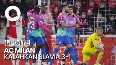 AC Milan Masuk Perempatfinal Liga Europa Setelah Kalahkan Slavia 3-1