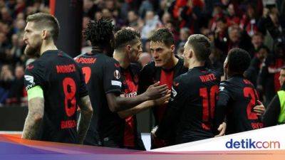 Patrik Schick - Granit Xhaka - Bayer Leverkusen - Liga Europa - Bukan Sekali Ini Leverkusen Menang di Injury Time - sport.detik.com