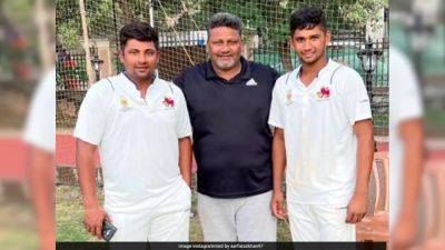 Sachin Tendulkar - "My Name Is Not In IPL. My Father Tells Me...": Sarfaraz Khan's Brother Musheer Bares His Heart - sports.ndtv.com - India