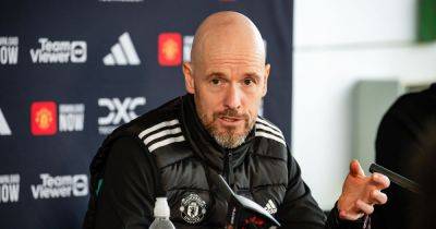 Erik ten Hag press conference live Manchester United team news and injury latest before Liverpool FC
