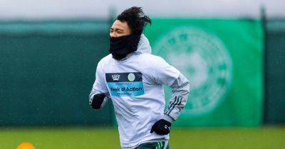 Reo Hatate spotted BACK in Celtic training as midfielder ramps up return bid and delivers on Rodgers promise