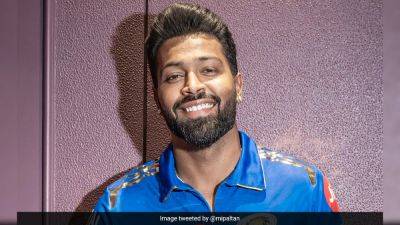 "Going To Be A Ride No One Will Forget": Hardik Pandya On Mumbai Indians Return For IPL 2024