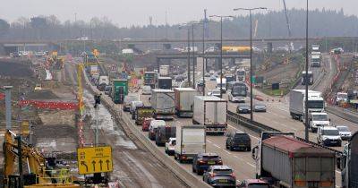 M25 closure map and diversion route with five-mile stretch shut in traffic mayhem - manchestereveningnews.co.uk - Jordan