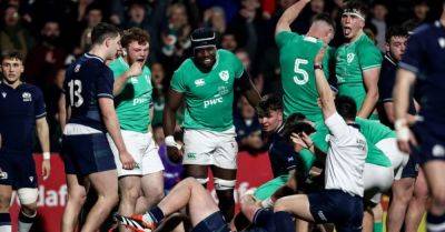 Ireland Under-20s beat Scotland but wait for result of France vs England