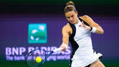 Iga Swiatek - Marta Kostyuk - Maria Sakkari - Caroline Wozniacki - Coco Gauff ousted in Indian Wells semifinals; Swiatek rolls - ESPN - espn.com - India - state California