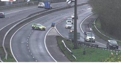 Live updates as crash shuts M48 motorway