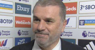 Tottenham get glimpse of Ange's spiky side as irked boss asks reporter 'what am I supposed to say?' after Fulham thumping