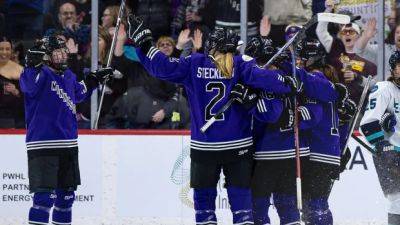 Minnesota takes sole possession of 1st place in PWHL with dominant win over New York