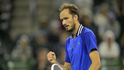 Medvedev ready to go above and beyond in bid for maiden Indian Wells title