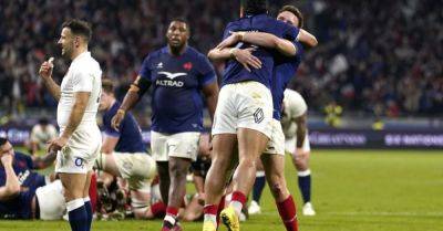 Manu Tuilagi - Marcus Smith - George Ford - Thomas Ramos - Ollie Lawrence - France beat England to second spot in Six Nations by edging thriller in Lyon - breakingnews.ie - France - Scotland - Ireland - county Lyon
