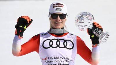 Federica Brignone - Gut-Behrami secures overall, giant slalom titles after placing 10th at World Cup finals - cbc.ca - Switzerland - Italy - Usa - Austria - Andorra