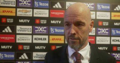 'Do or die' - Erik ten Hag sends Manchester United message ahead of Liverpool FA Cup tie