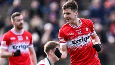 Derry defeat Mayo to return to top spot in Division 1
