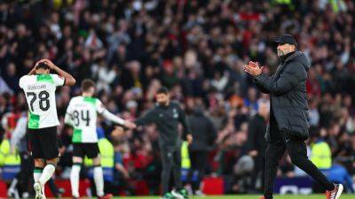 Jurgen Klopp rues missed chances in last-gasp defeat to Manchester United