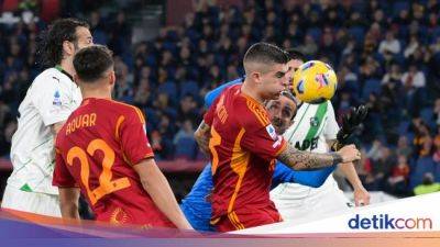 Diego Llorente - Lorenzo Pellegrini - As Roma - Roma Vs Sassuolo: Menang 1-0, Giallorossi Jaga Asa ke Empat Besar - sport.detik.com