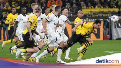 Dortmund Vs Frankfurt: Die Borussen Menang Comeback 3-1
