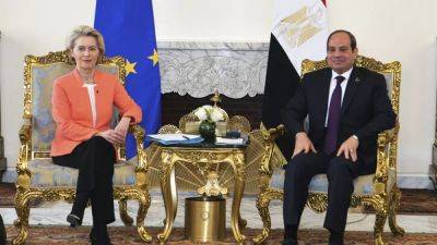 International - European Union announces €7.4 billion package of aid for Egypt - euronews.com - Belgium - Italy - Eu - Cyprus - Austria - Egypt - Sudan - Israel - Greece - Libya