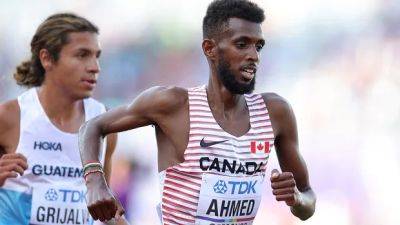 Moh Ahmed runs under Olympic 10,000m standard after qualifying in 5,000 last July