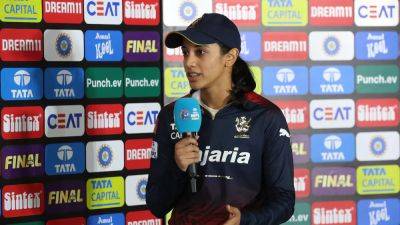 Smriti Mandhana - "Feeling Hasn't Sunk In Yet": Smriti Mandhana On RCB's Maiden WPL Title Triumph - sports.ndtv.com
