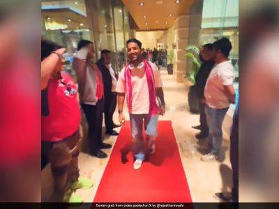 Watch: With A Salute, Dhruv Jurel Joins Rajasthan Royals' Camp Ahead Of IPL 2024