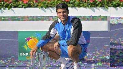 'It's been difficult', Alcaraz all smiles again after Indian Wells triumph