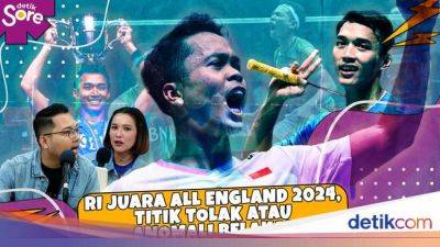 Kevin Sanjaya - Aaron Chia - RI Juara All England 2024, Titik Tolak atau Anomali Belaka? - sport.detik.com - Indonesia - Malaysia - Instagram
