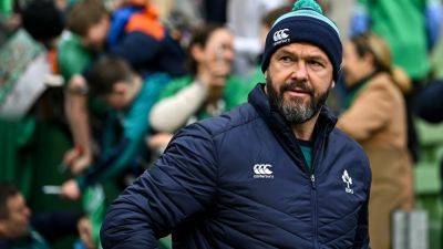 Andy Farrell excited to take on 'best in world' Springboks