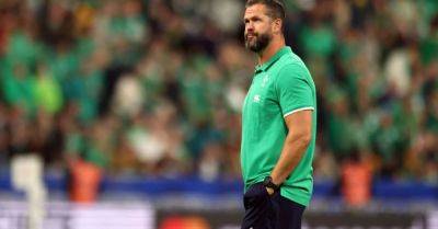 Andy Farrell - Peter Omahony - Jack Crowley - Andy Farrell excited by chance to pit Ireland against ‘best’ side South Africa - breakingnews.ie - Scotland - South Africa - Ireland